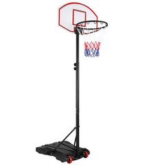 Мобільна баскетбольна стійка SPORTO LUX 213 з регулюванням висоти 225 - 305 см