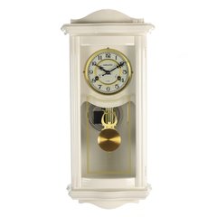 Настенные механические часы Grand 20123-WH-A в белом цвете