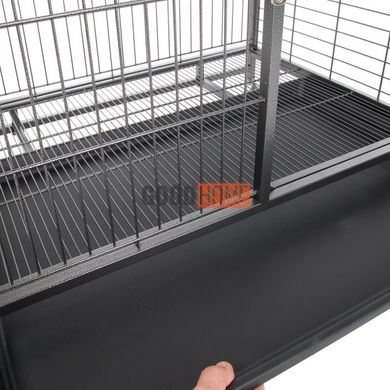 Сверхмощная металлическая клетка – вольер для собак PETLUX (L) 92 x 62 x 75 см