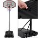 Мобільна баскетбольна стійка SPORTO LUX 260 з регулюванням висоти 225 - 305 см