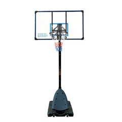Мобільна баскетбольна стійка SPORTO PRO з регулюванням висоти 225 - 305 см