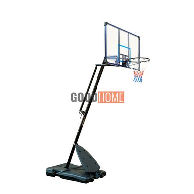 Мобільна баскетбольна стійка SPORTO PRO з регулюванням висоти 225 - 305 см