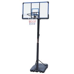 Мобільна баскетбольна стійка SPORTO MAX з регулюванням висоти 225 - 305 см