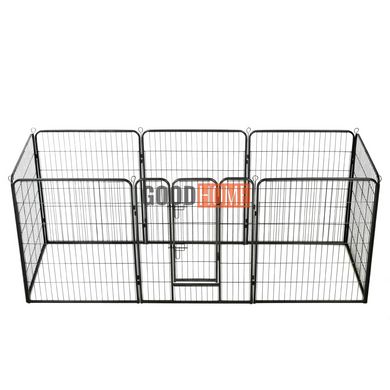 Вольєр металевий розбірний для собак PETLUX 100 x 80 см - 8 секцій