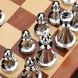 Шахи Royal Chess 30 х 30 см, з дерев'яною шаховою дошкою та металевими шахами