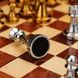 Шахи Royal Chess 30 х 30 см, з дерев'яною шаховою дошкою та металевими шахами