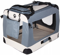 Складная сумка переноска для собак и кошек PETLUX (S)  50 x 34 x 36 см