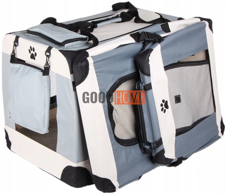Складна сумка переноска для собак та кішок PETLUX (M) 60 x 42 x 44 см